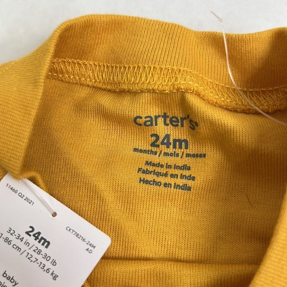Carter’s “Mom digs me “ Excavator 2 piece outfit size 24 mos/2T NWT - Picture 9 of 11